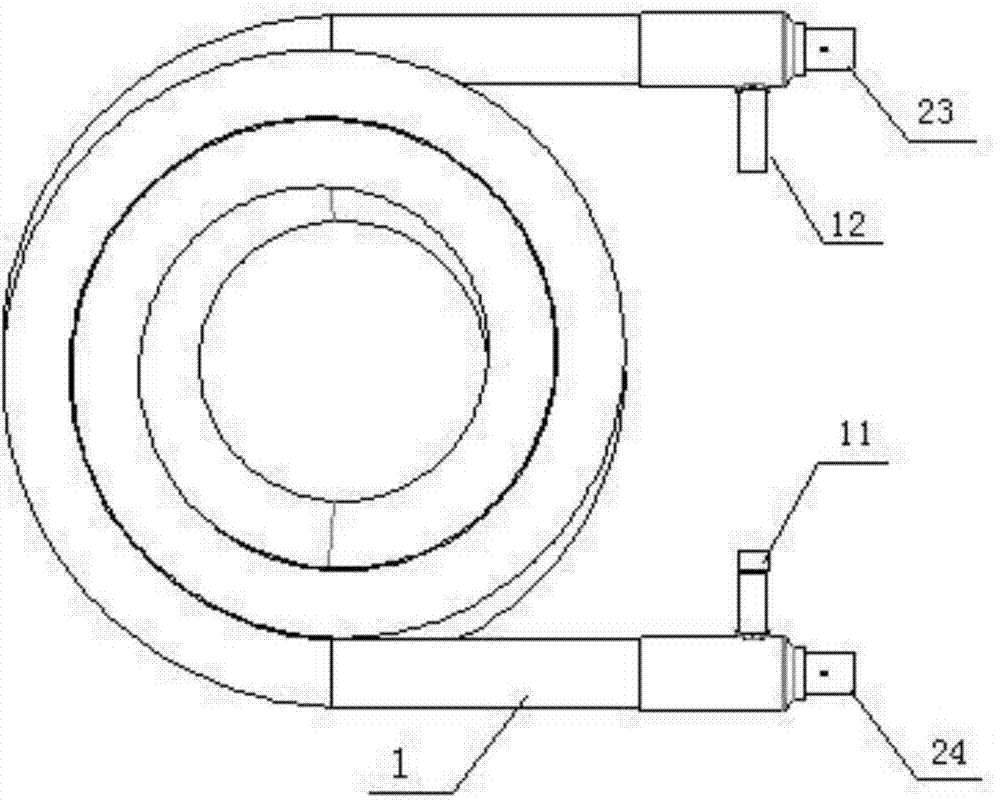 Heat exchanger with multi-start helical fluted tube