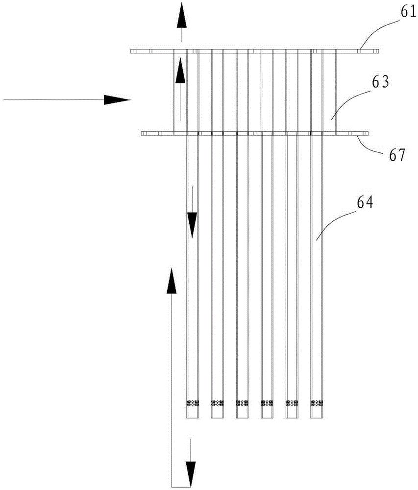 Bubble tower and method for wet flue gas desulphurization