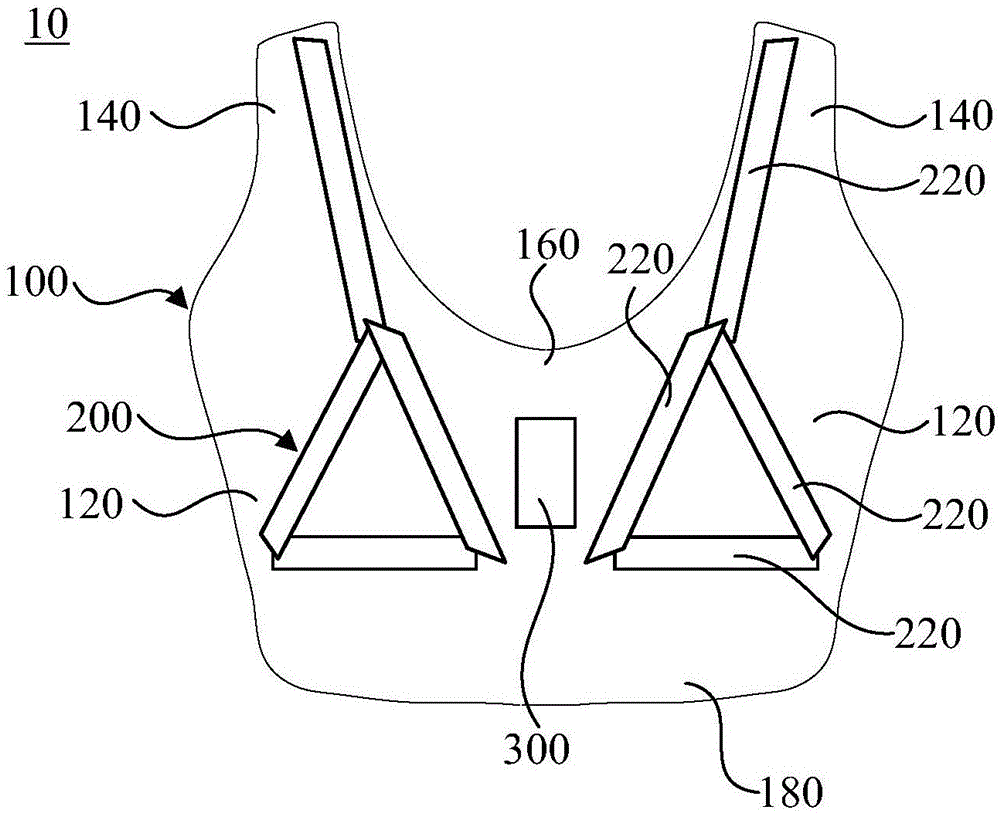 Exercise monitoring bra