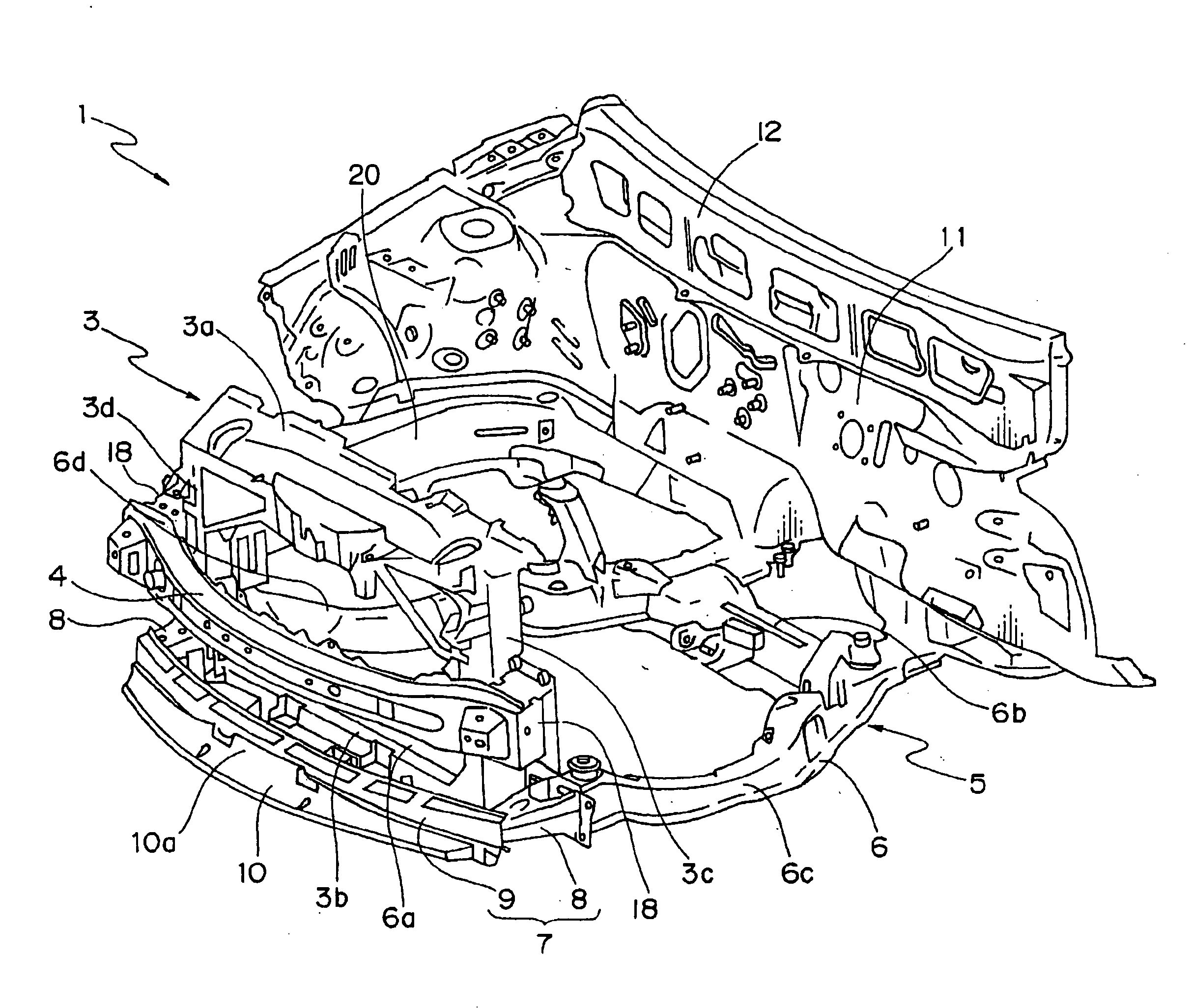 Vehicle front structure