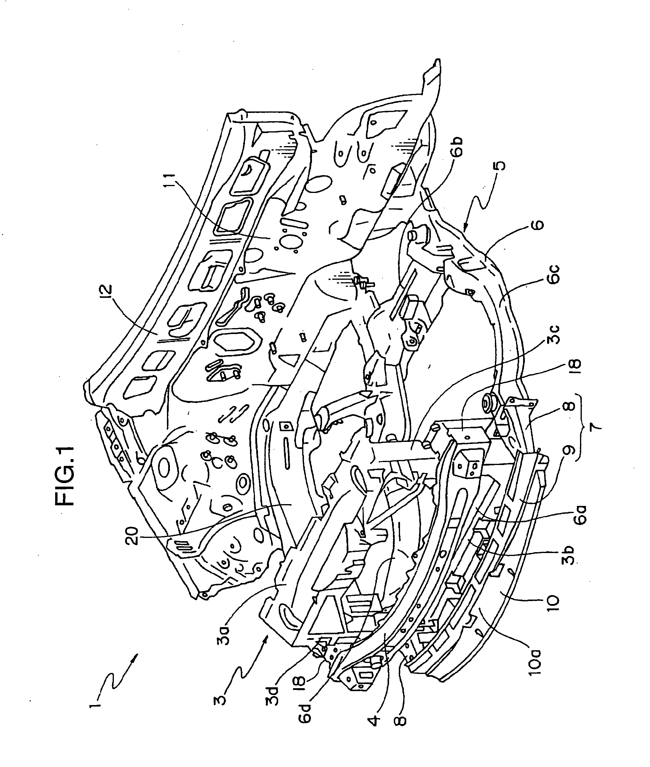 Vehicle front structure