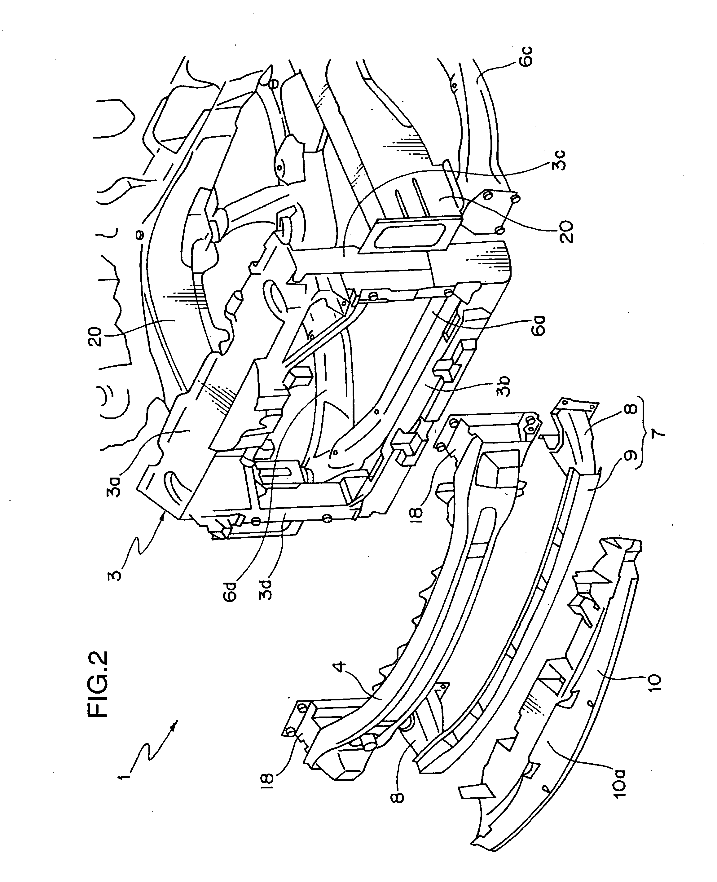 Vehicle front structure