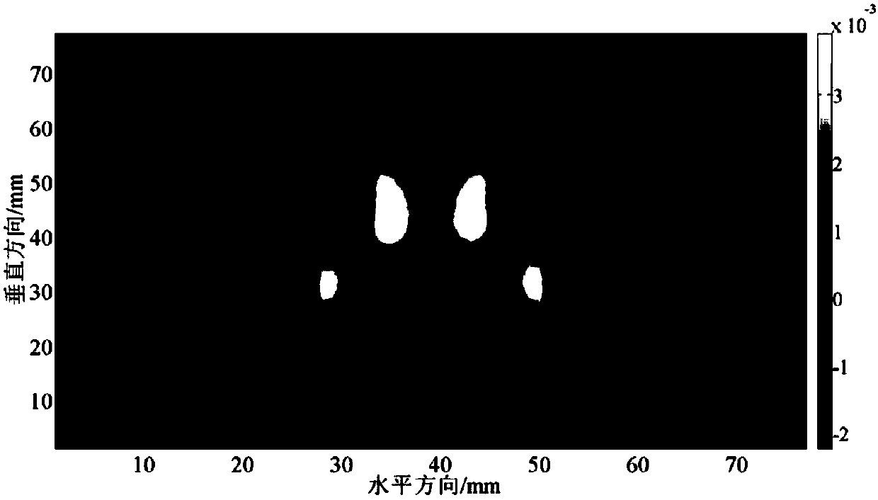 Method for identifying defect profile of pseudo three-dimensional magnetic flux leakage signal based on normal component