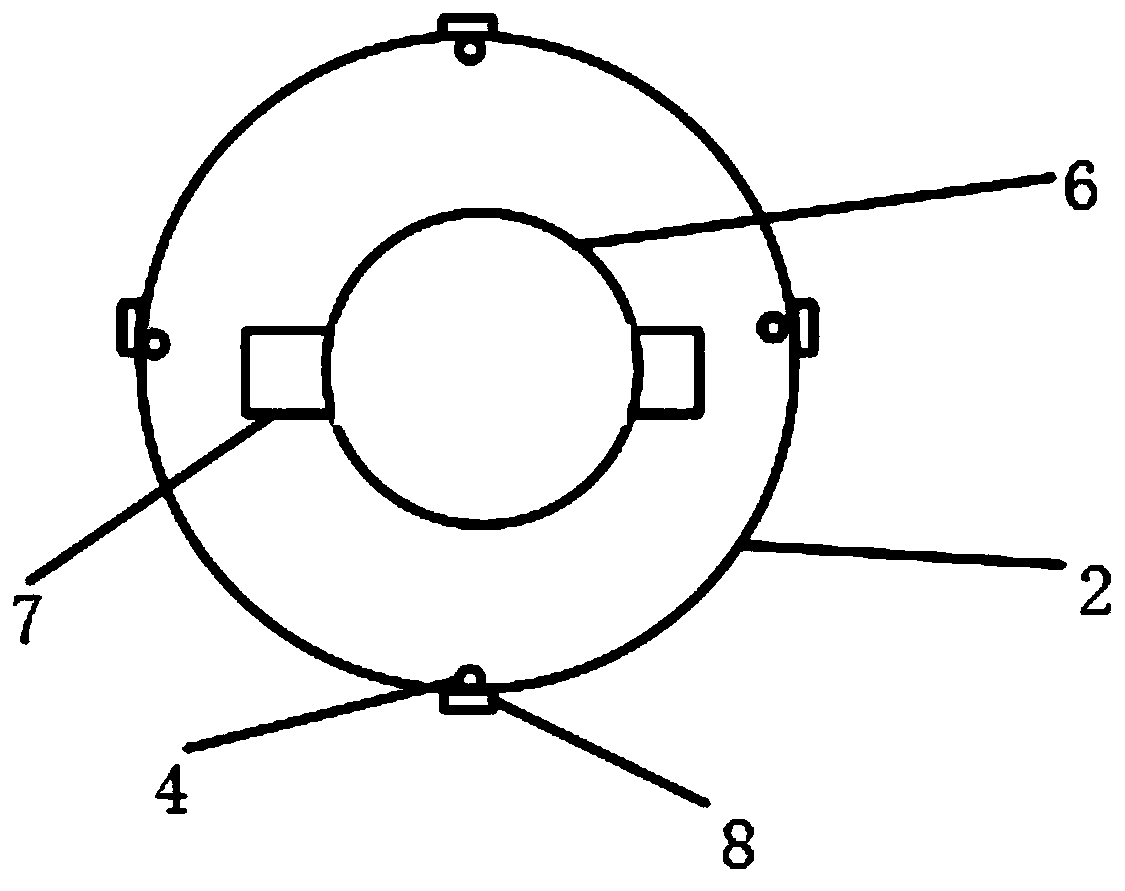 Movable indoor alarm device