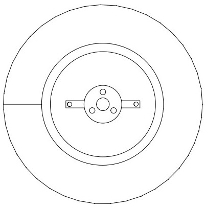 High-toughness large-drift-diameter wide-fin spiral drill rod