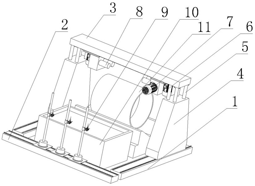 High-efficiency quenching device for large-diameter rollers