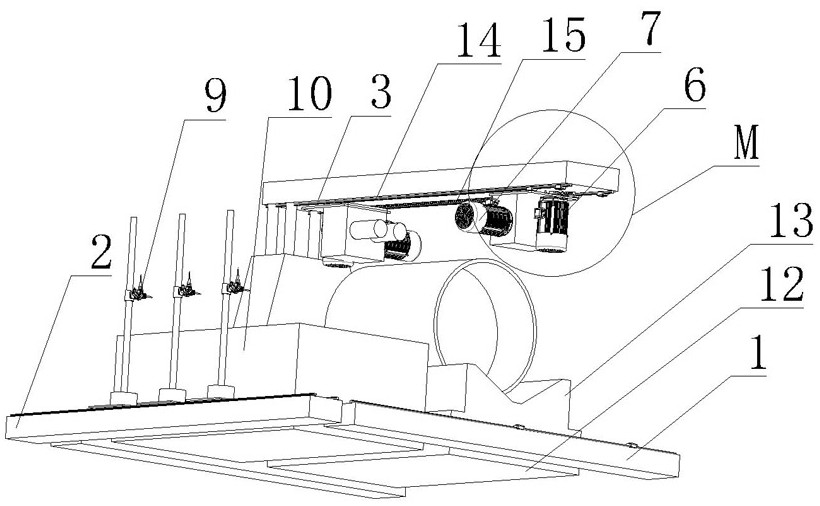 High-efficiency quenching device for large-diameter rollers