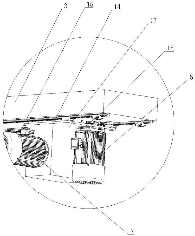 High-efficiency quenching device for large-diameter rollers