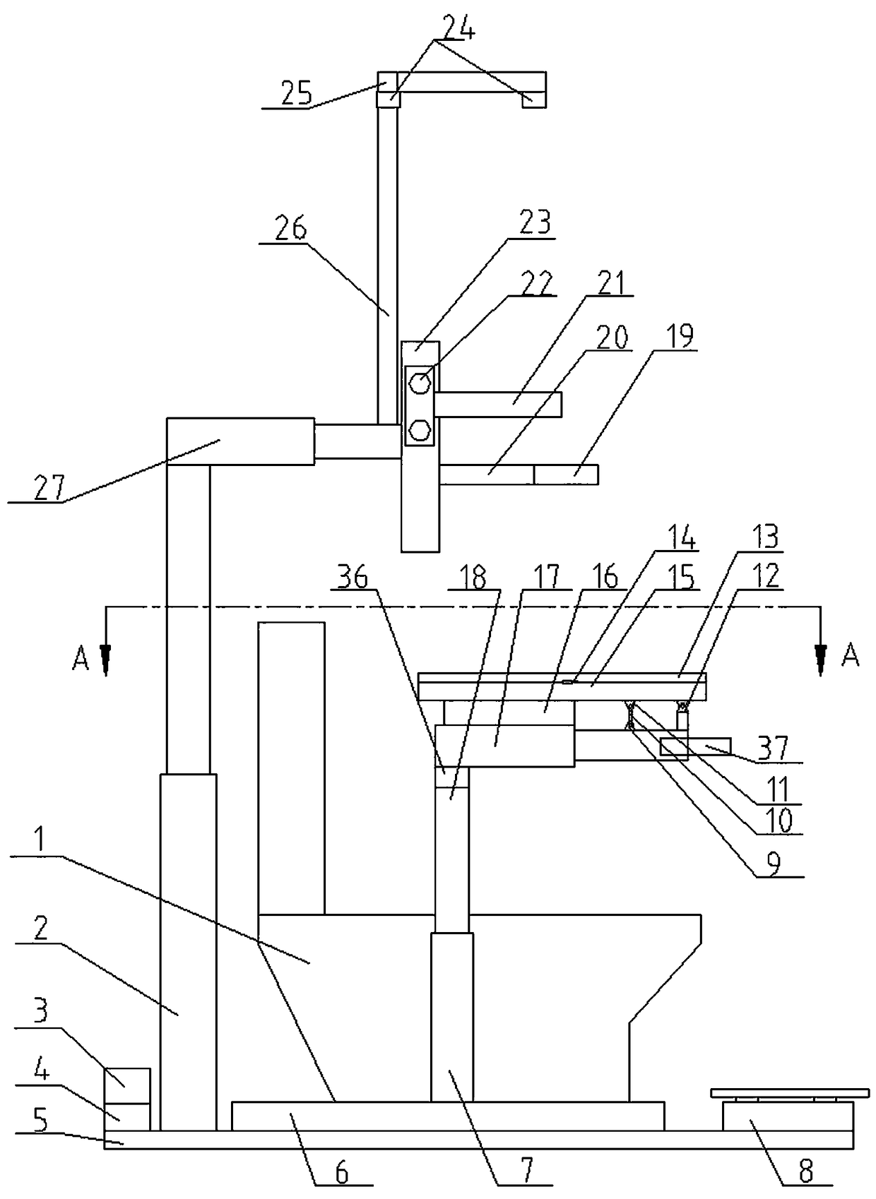 Toilet aid system and method for muscle injury patients