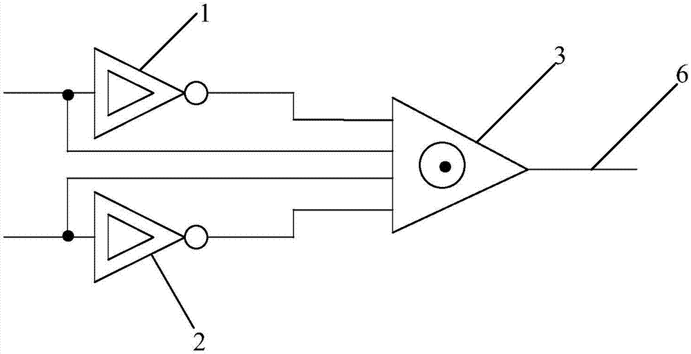 XNOR circuit and anti-nuclear-radiation chip