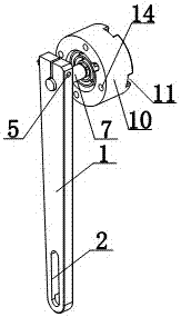 Spiral spring forming mounting mechanism