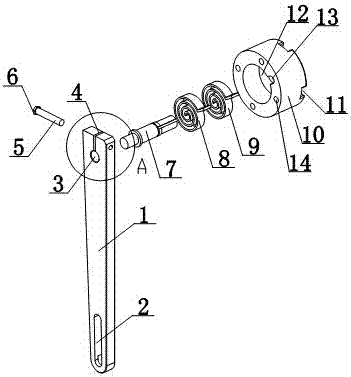 Spiral spring forming mounting mechanism