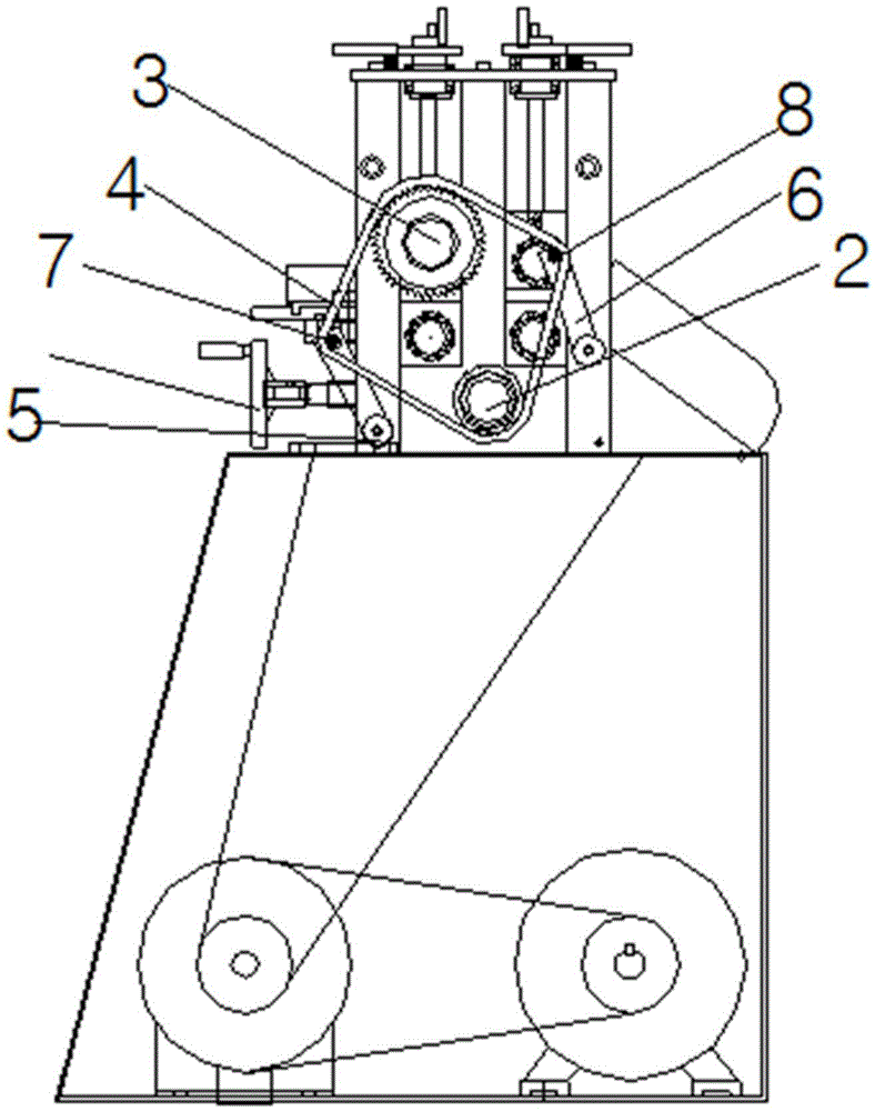 Multifunctional cable stripping machine