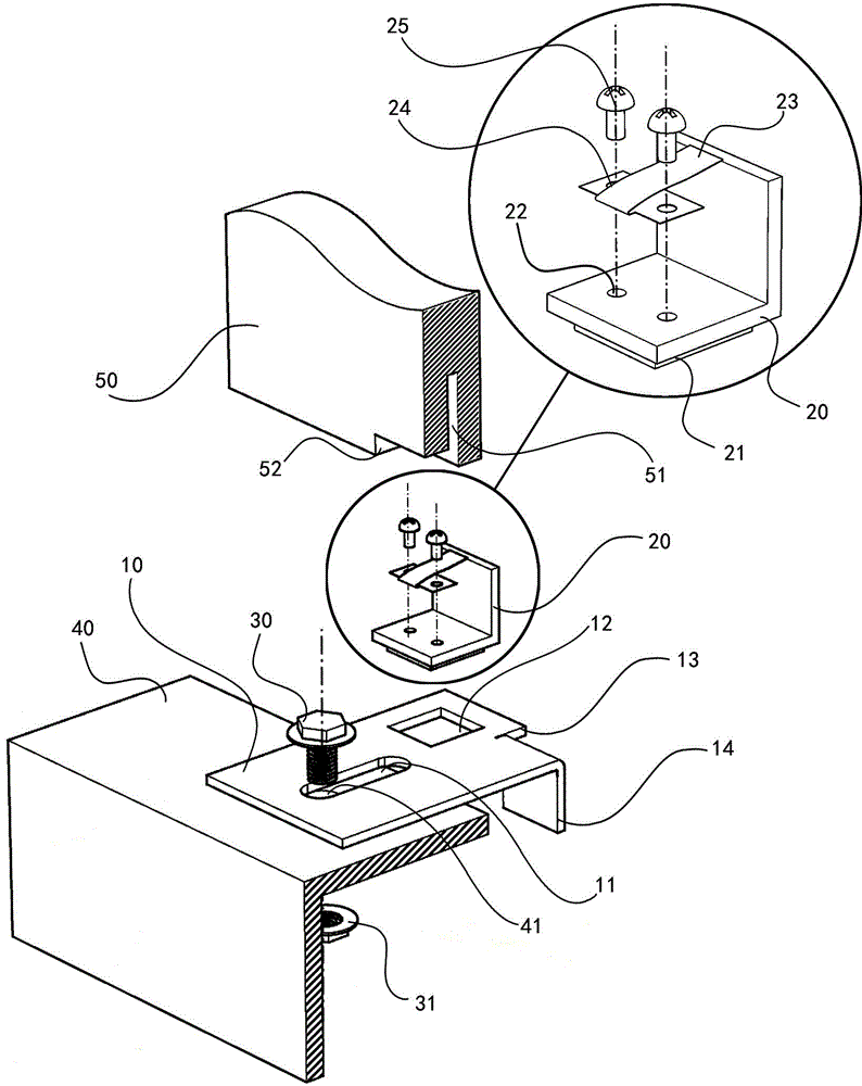 Dry hanging structure assembly and method for mounting stone veneer