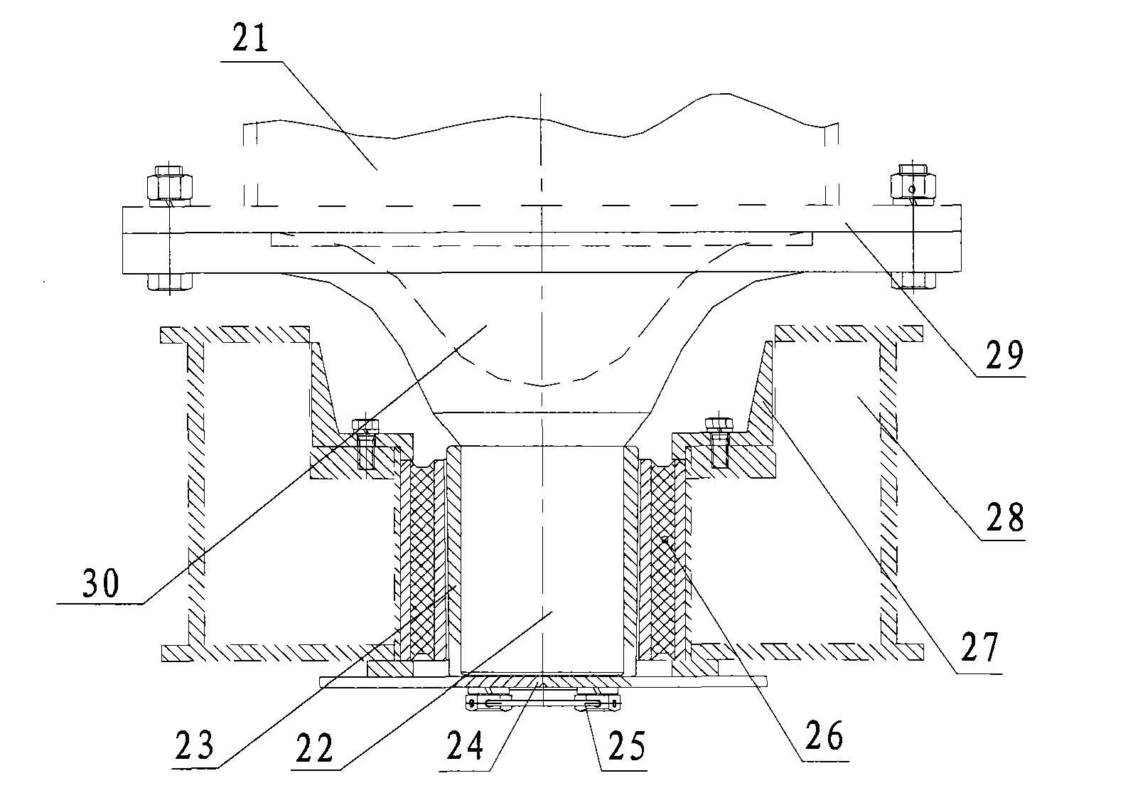 Traction device and rail car