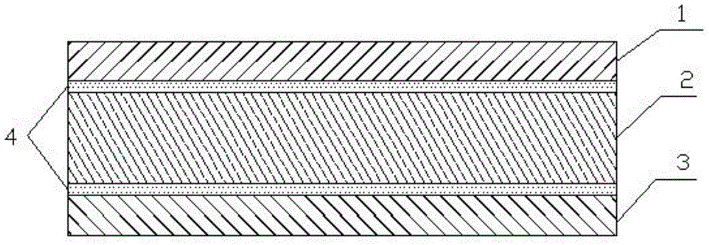 A kind of solar cell composite back film and preparation method thereof