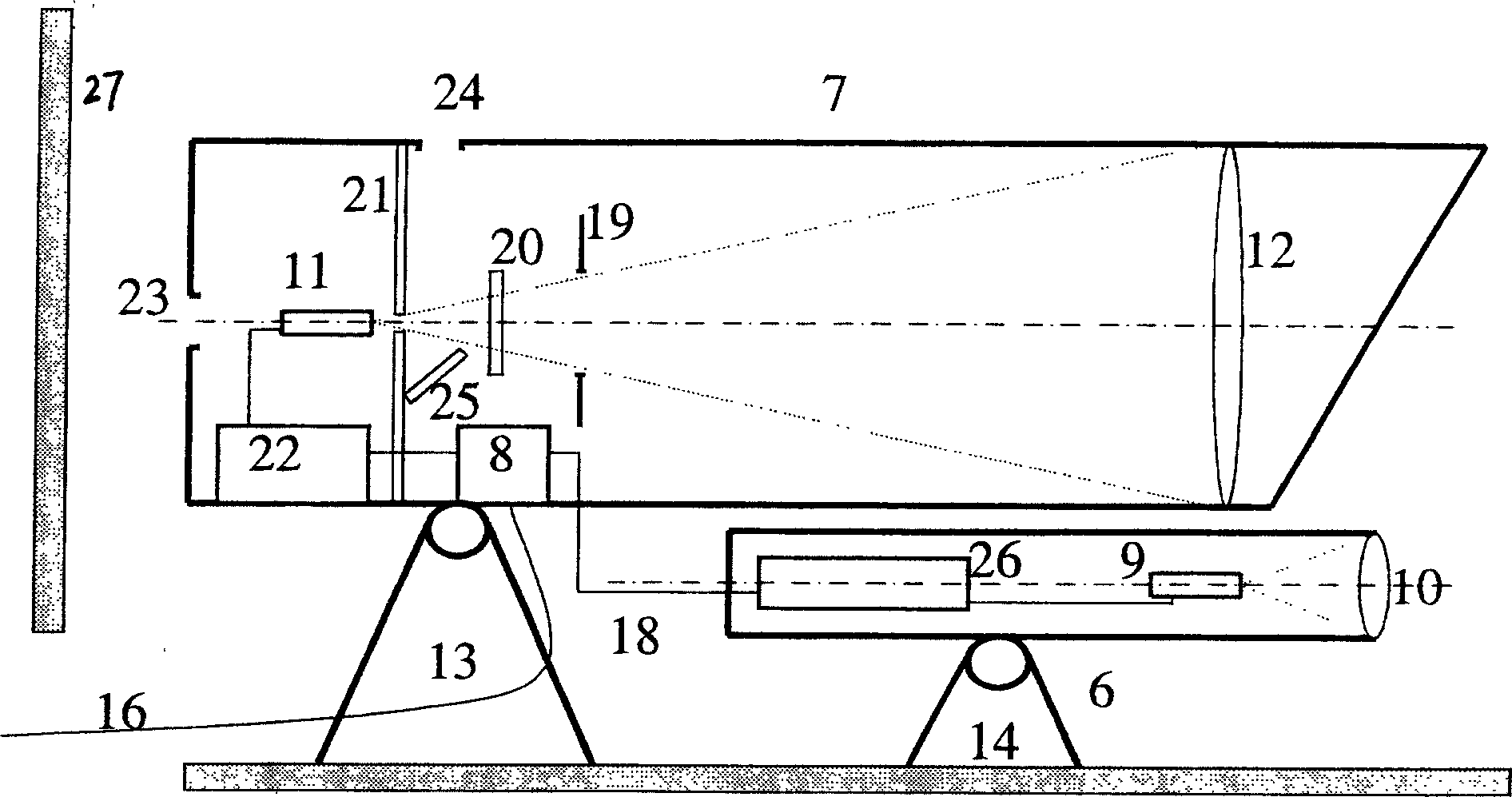 SDMA visible light wireless access system