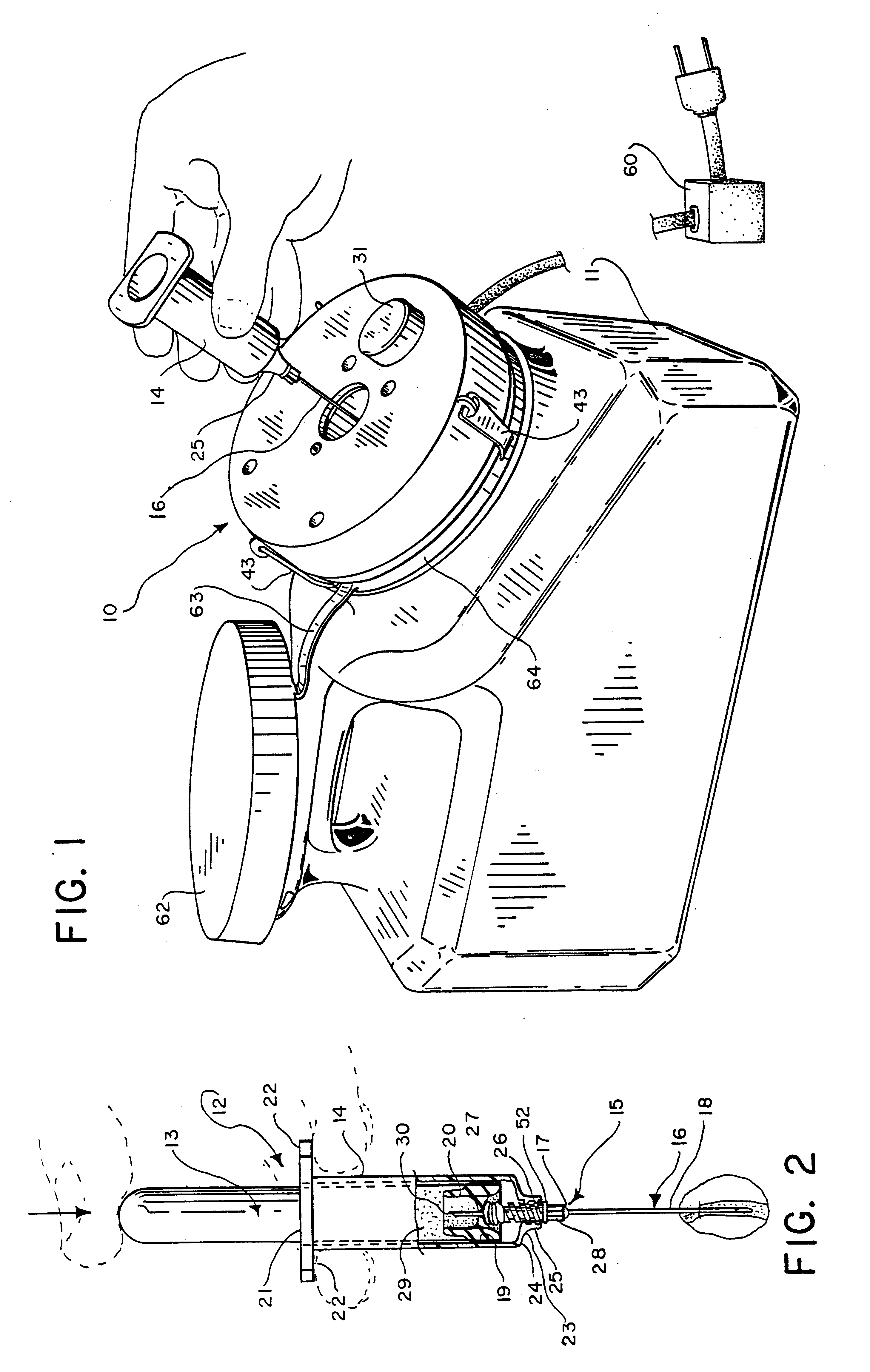 Cooperative medical sampling and needle removal devices