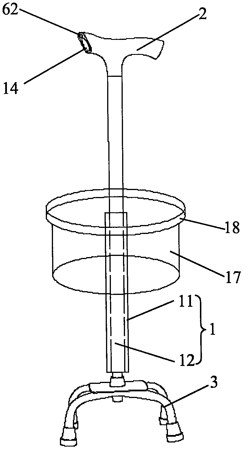 Multifunctional intelligent walking aid for the elderly