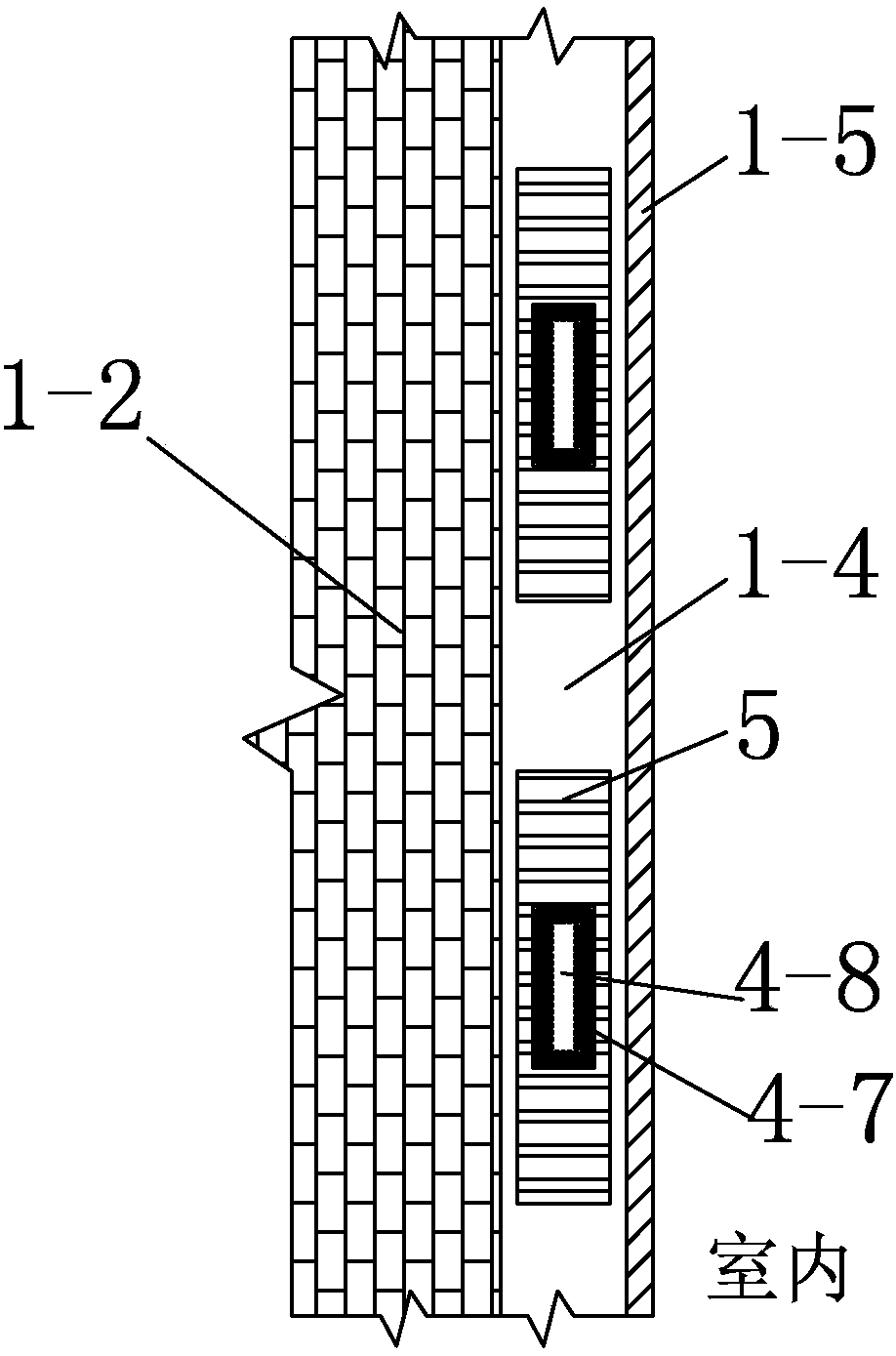 Passive composite wall for ultra-low energy construction