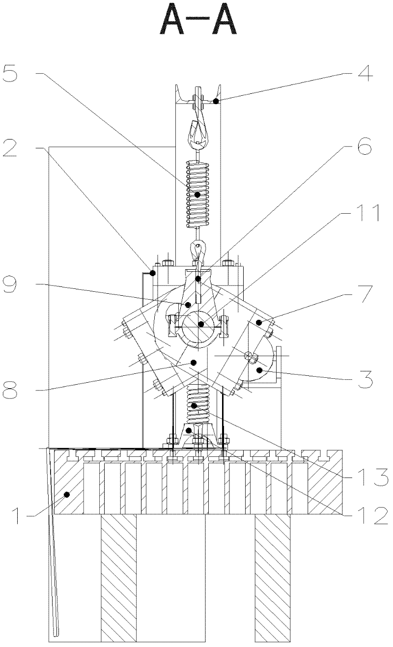 Flexural fatigue testing machine for multi-throw crank shaft