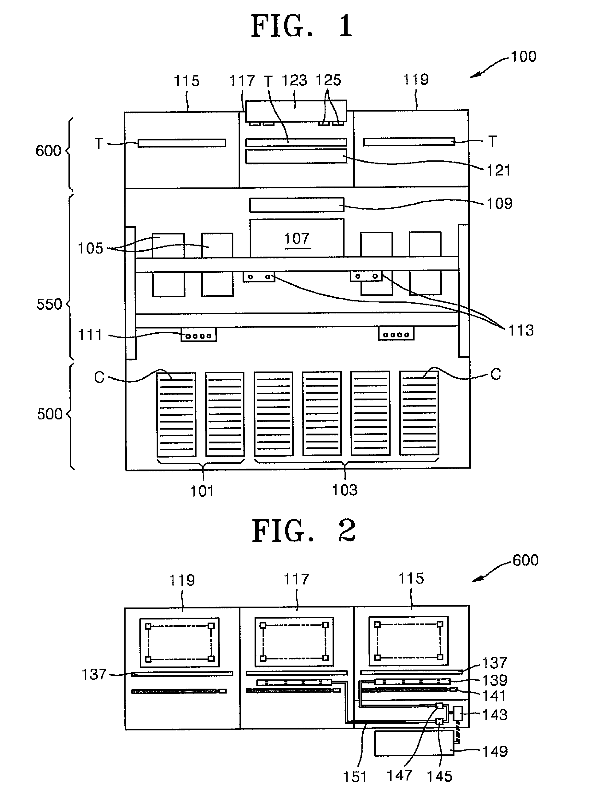 Test handler for testing semiconductor device and method of testing semiconductor device using the same