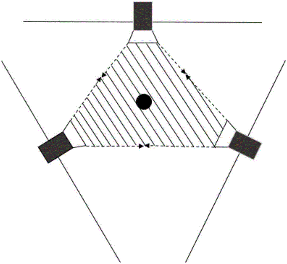 Multi-view stereoscopic vision system and method for indoor scene virtual reality live broadcast