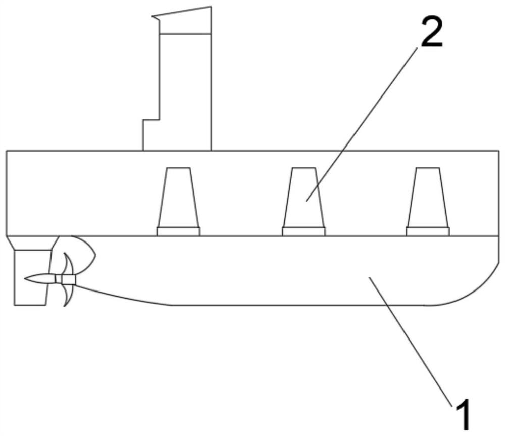 Water transportation channel safety management device