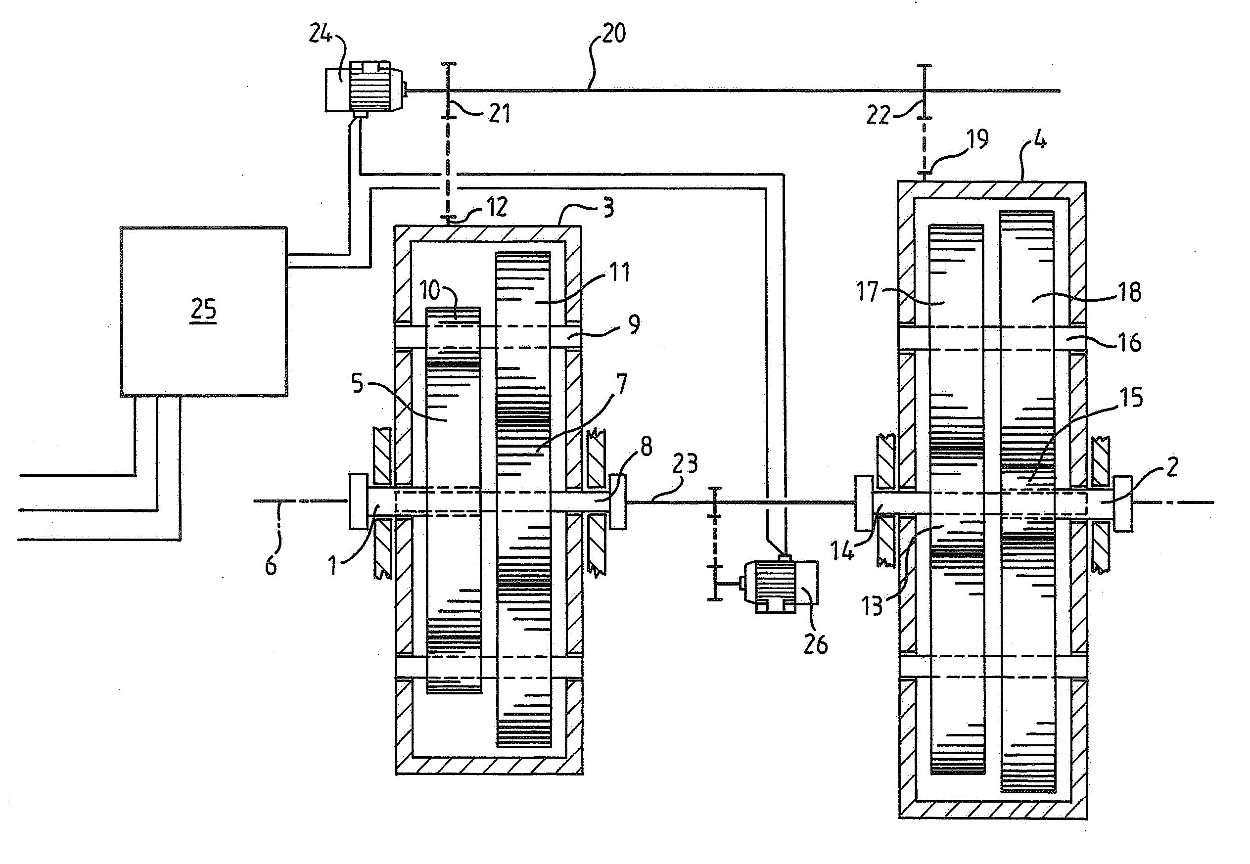 Speed transmission apparatus