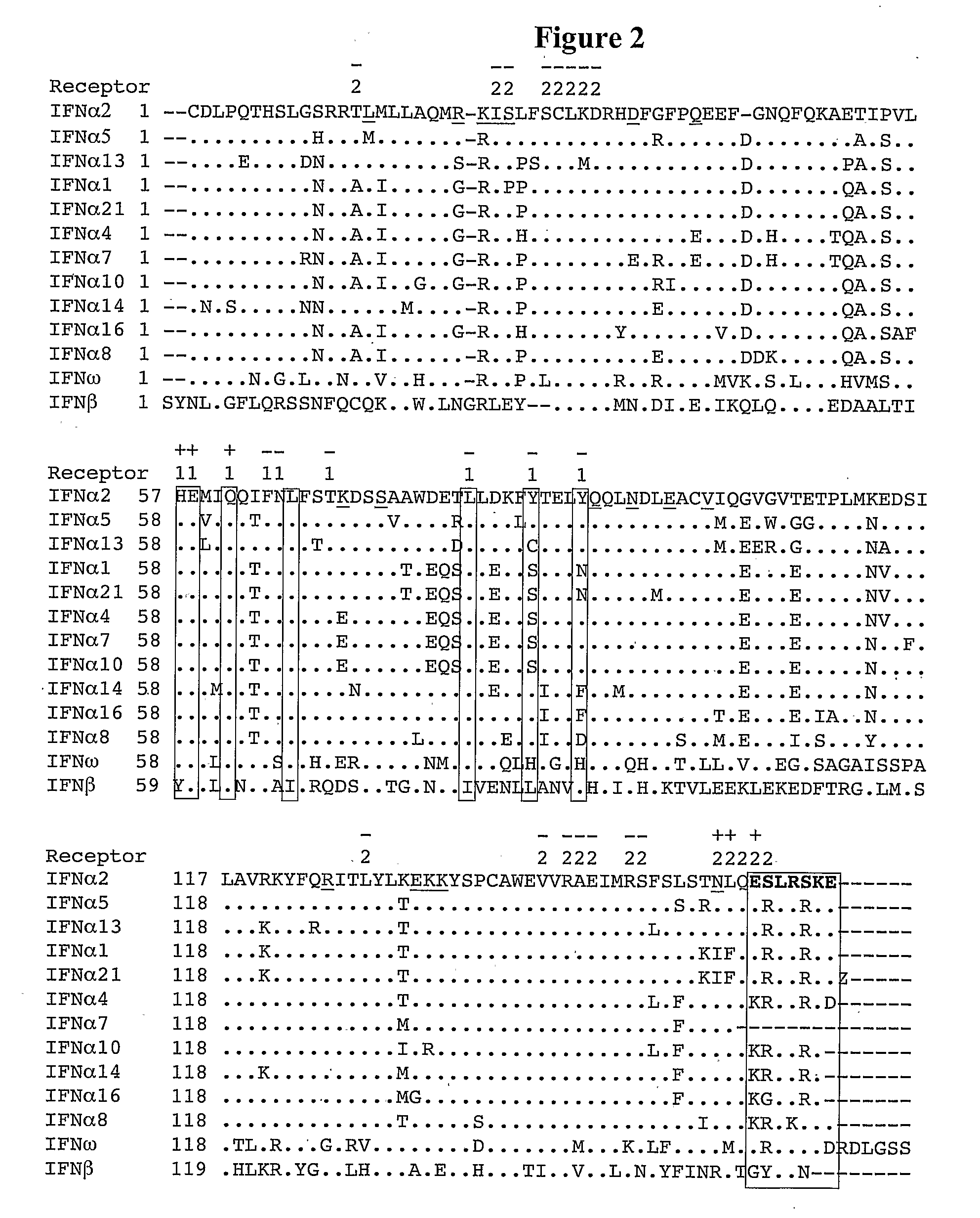 Recombinant Interferon 2alpha (Infalpha2) Mutants