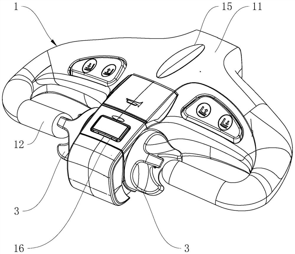 handle for forklift