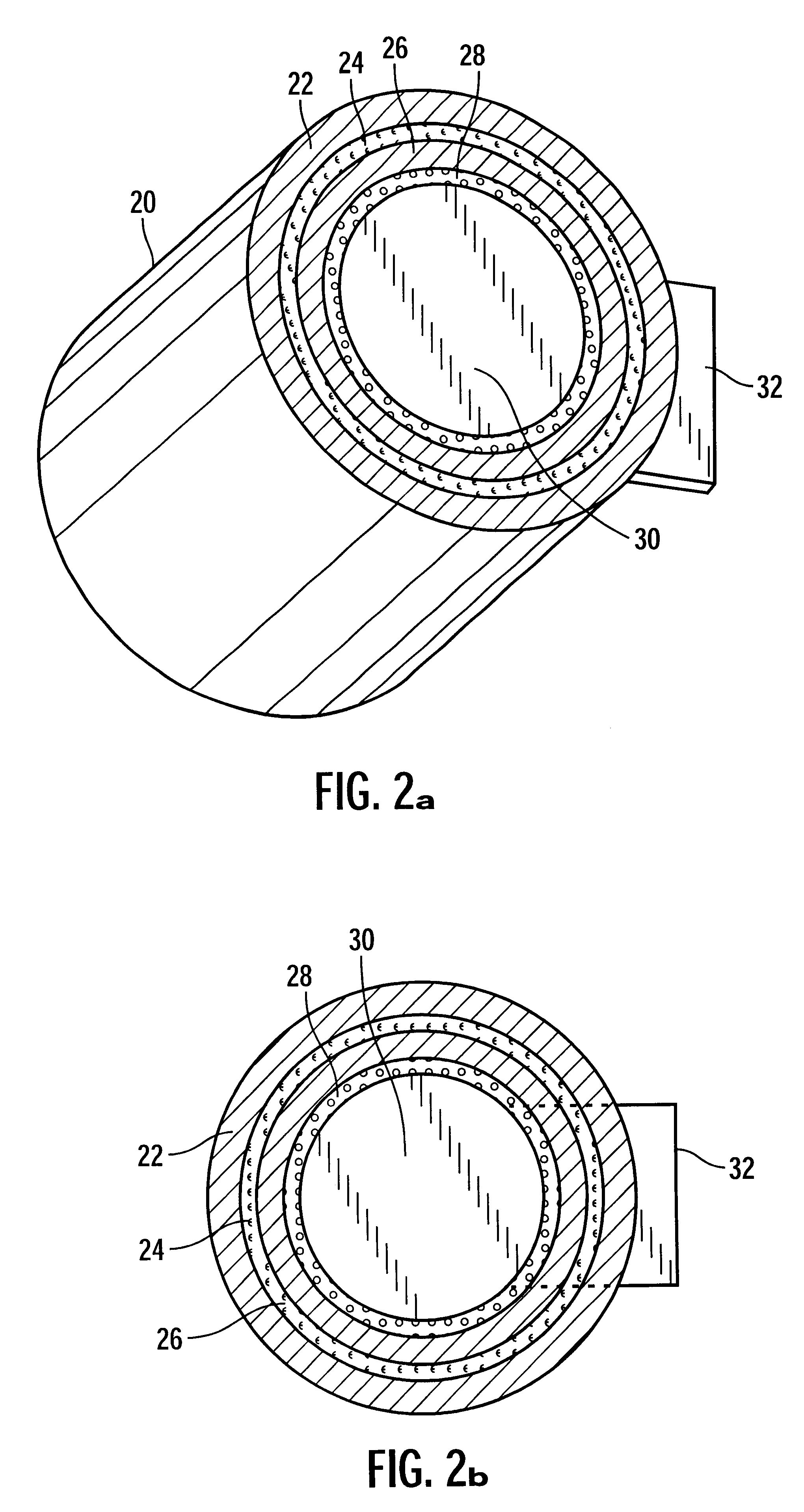 Via structure with dual current path