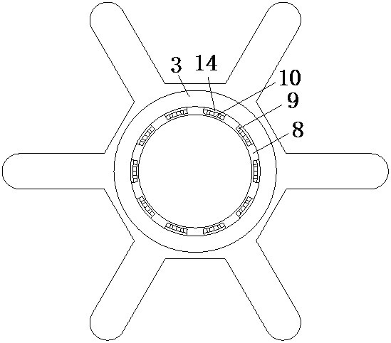 Novel section prestressed concrete pipe pile