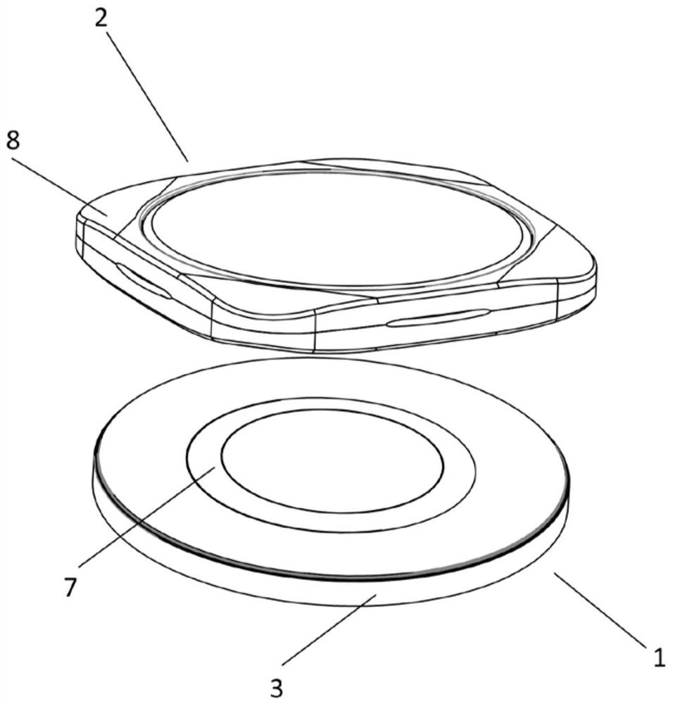 Rapid wireless charging device and system