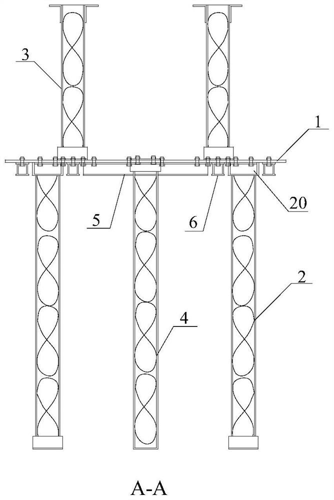 A method for dealing with tunnel collapse by using a top-connected shield support