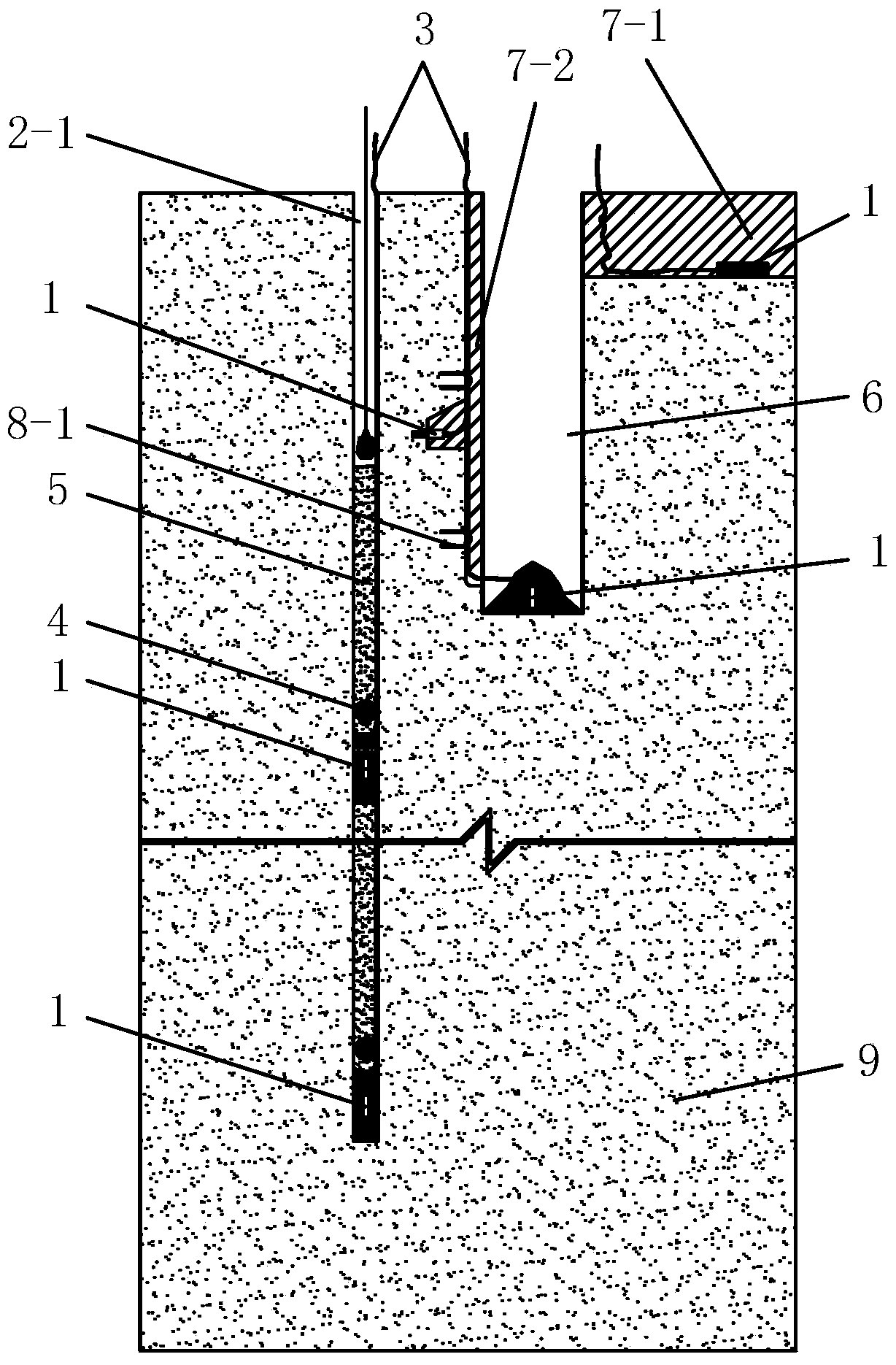 Burying-before-guiding type step-by-step burying method for monitoring instruments in synchronous construction with loess high fill