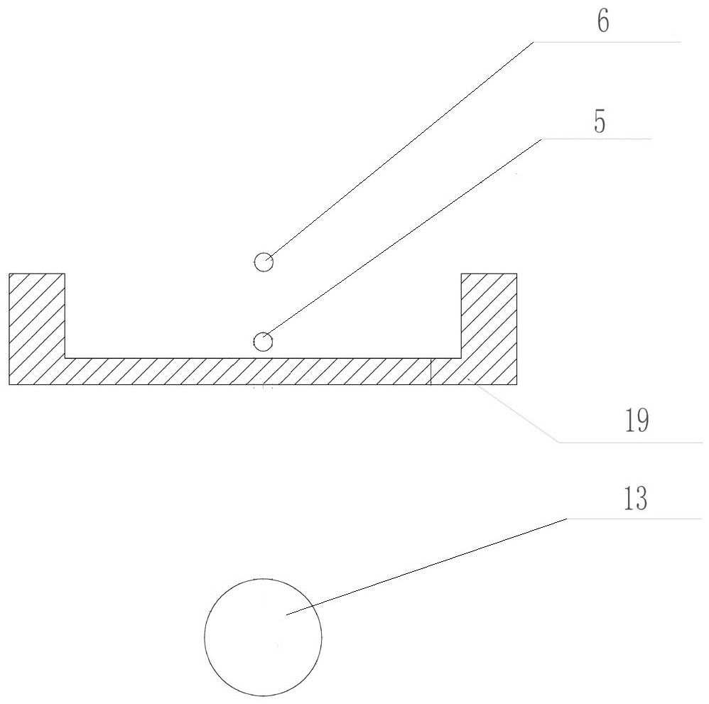 An ecological slope protection plant measure method for high and steep slopes of concrete and rocks