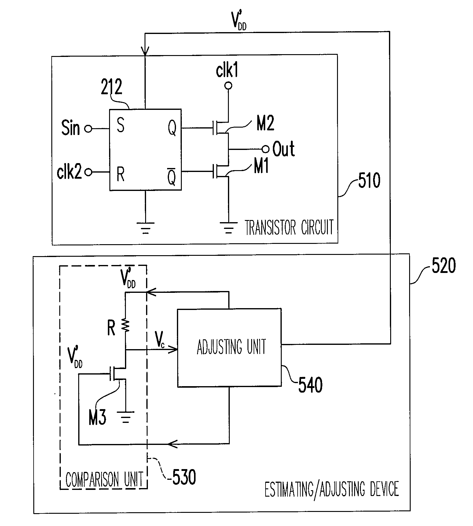 System for increasing circuit reliability and method thereof