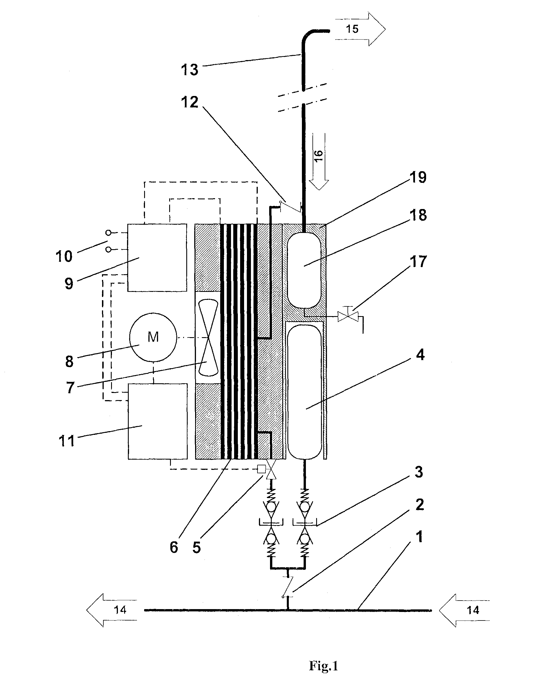 Semi-autonomous central supply system for passenger seats