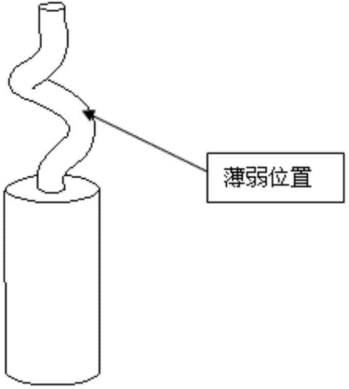 Spiral ceramic crystal selector and fabrication process of selector