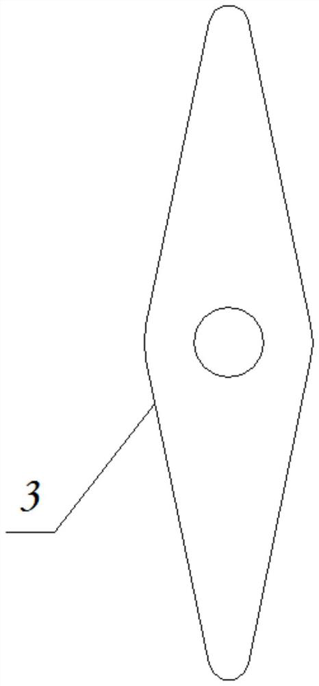 Biomass material crushing device capable of limiting loading amount