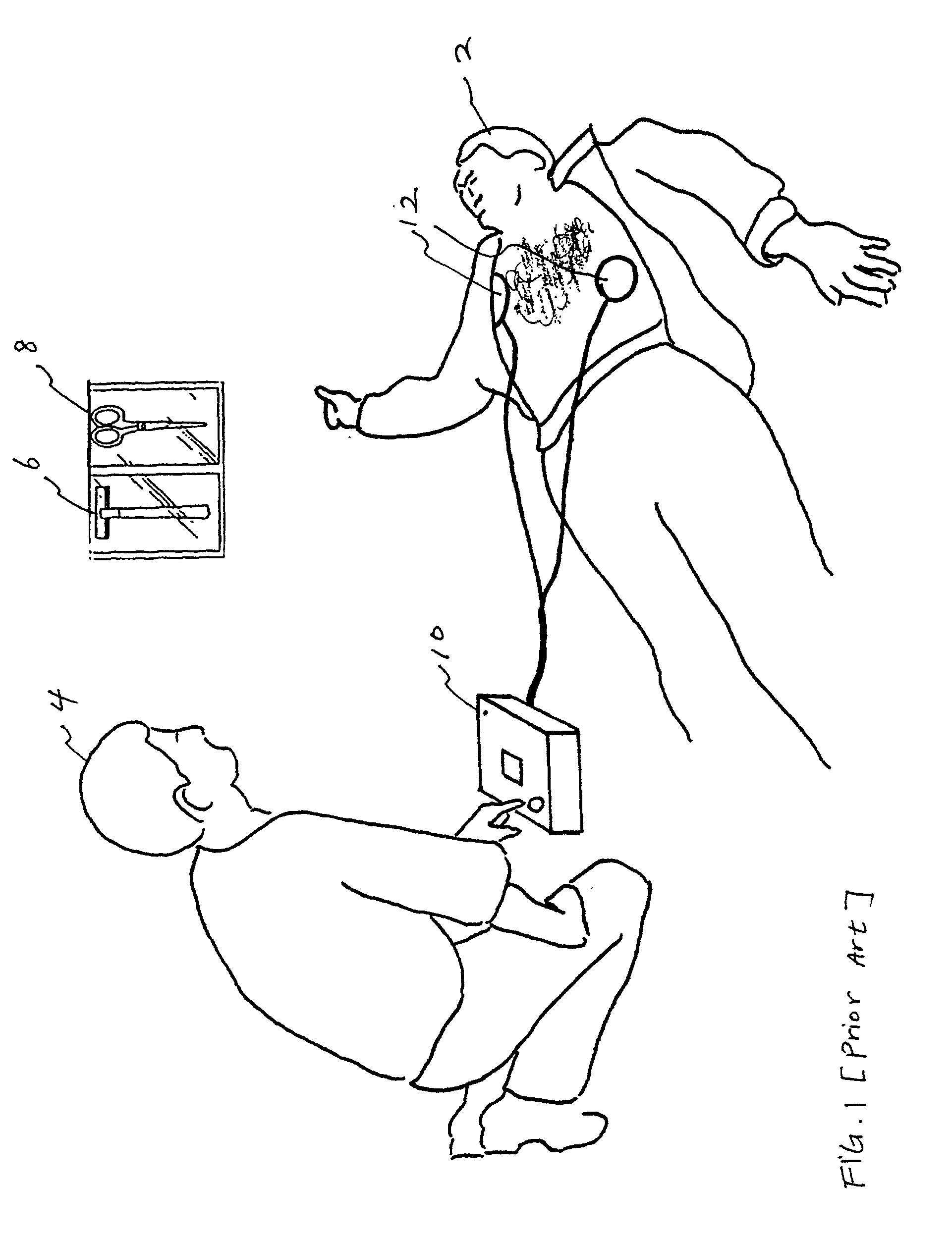 Defibrillation system and method designed for rapid attachment