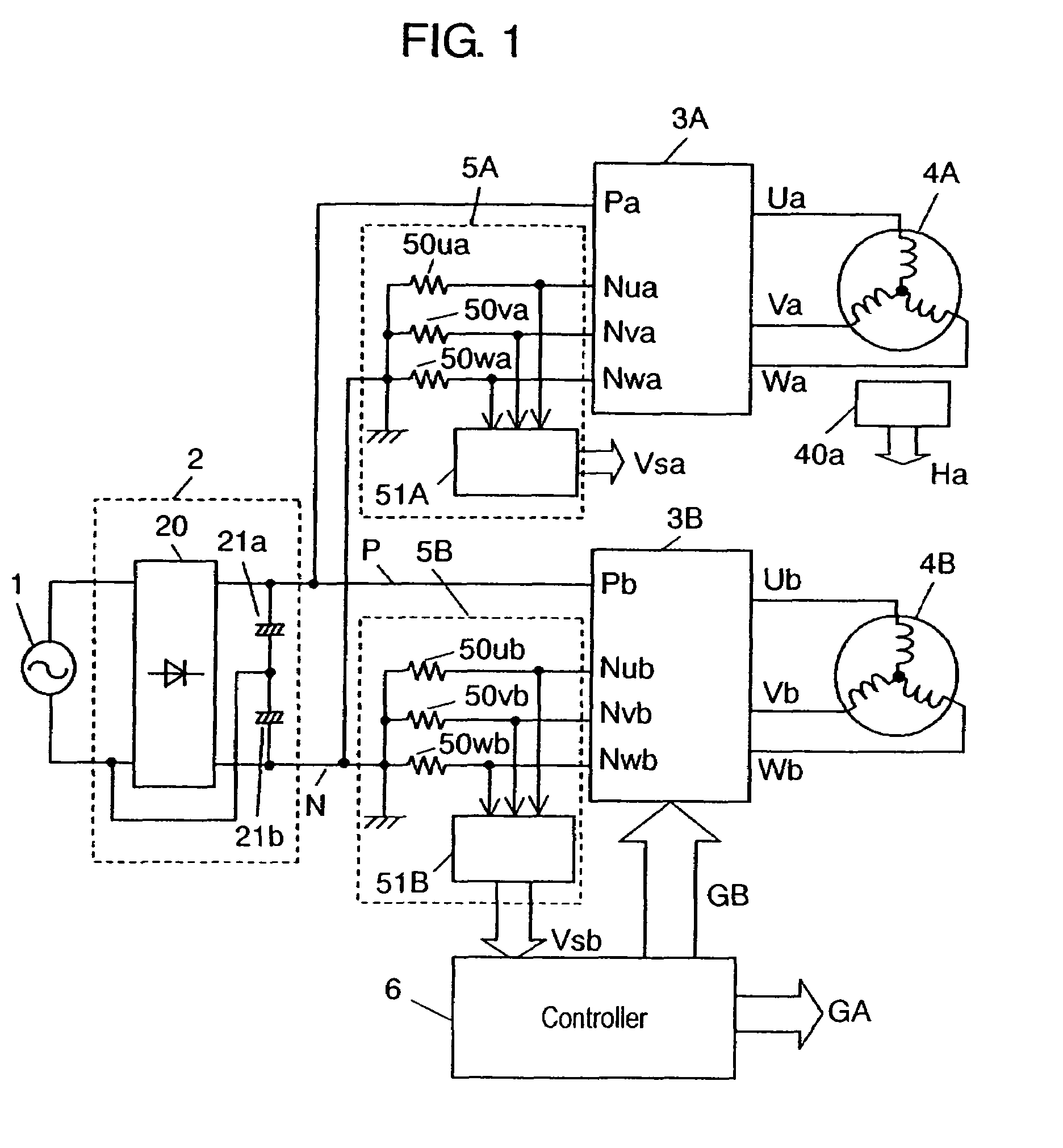 Motor drive unit