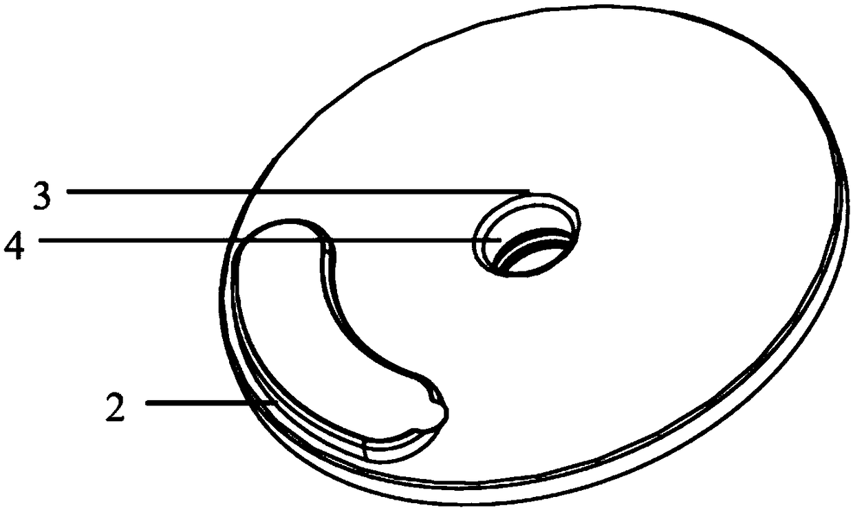 Packaging device for orthodontic products, and using method of packaging device