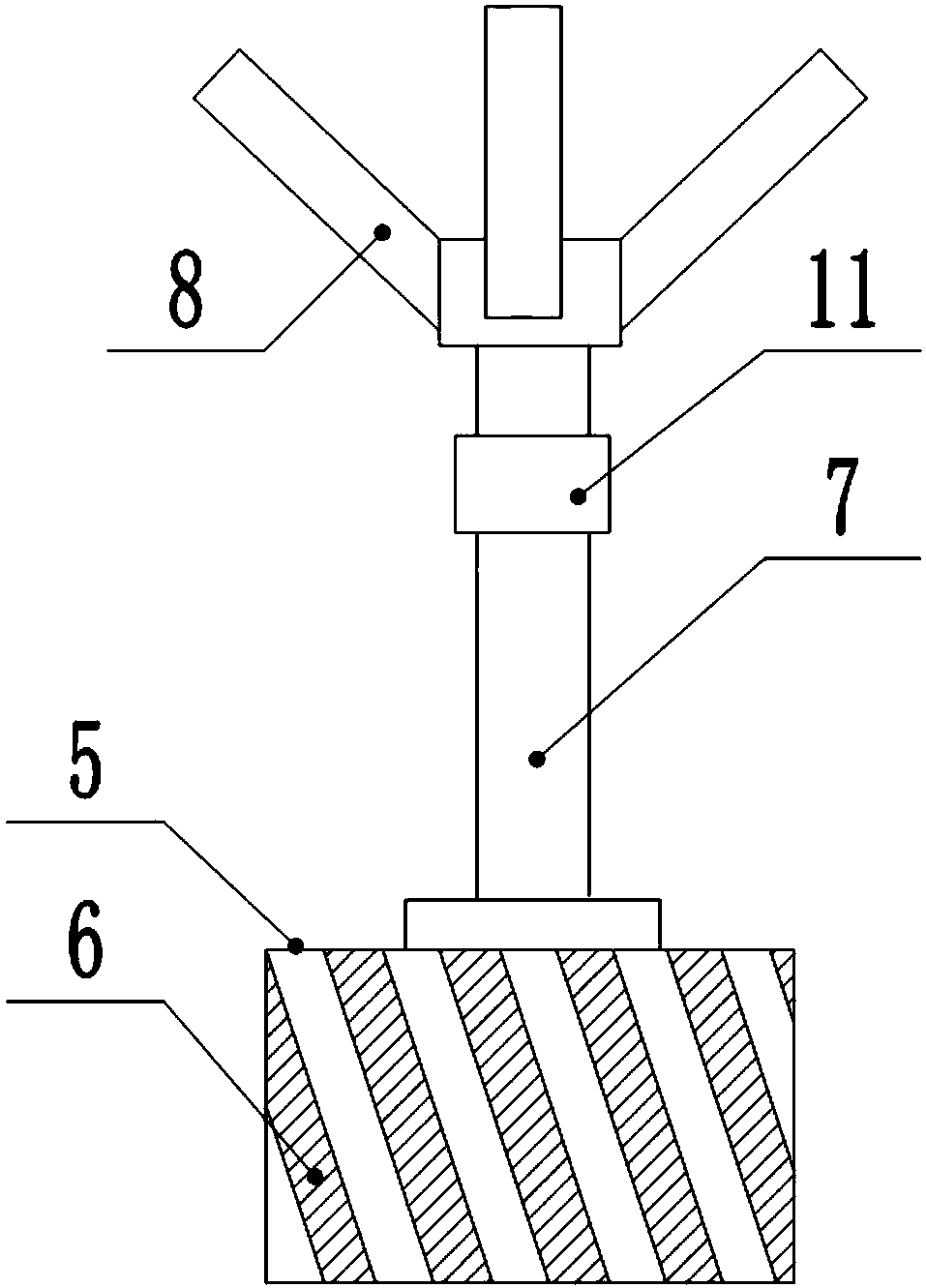 Paint spraying device