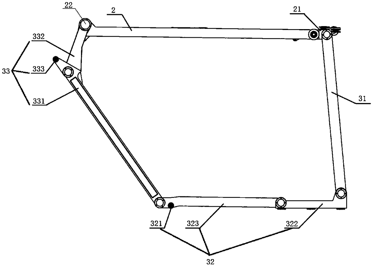 Double layer no-avoidance parking device