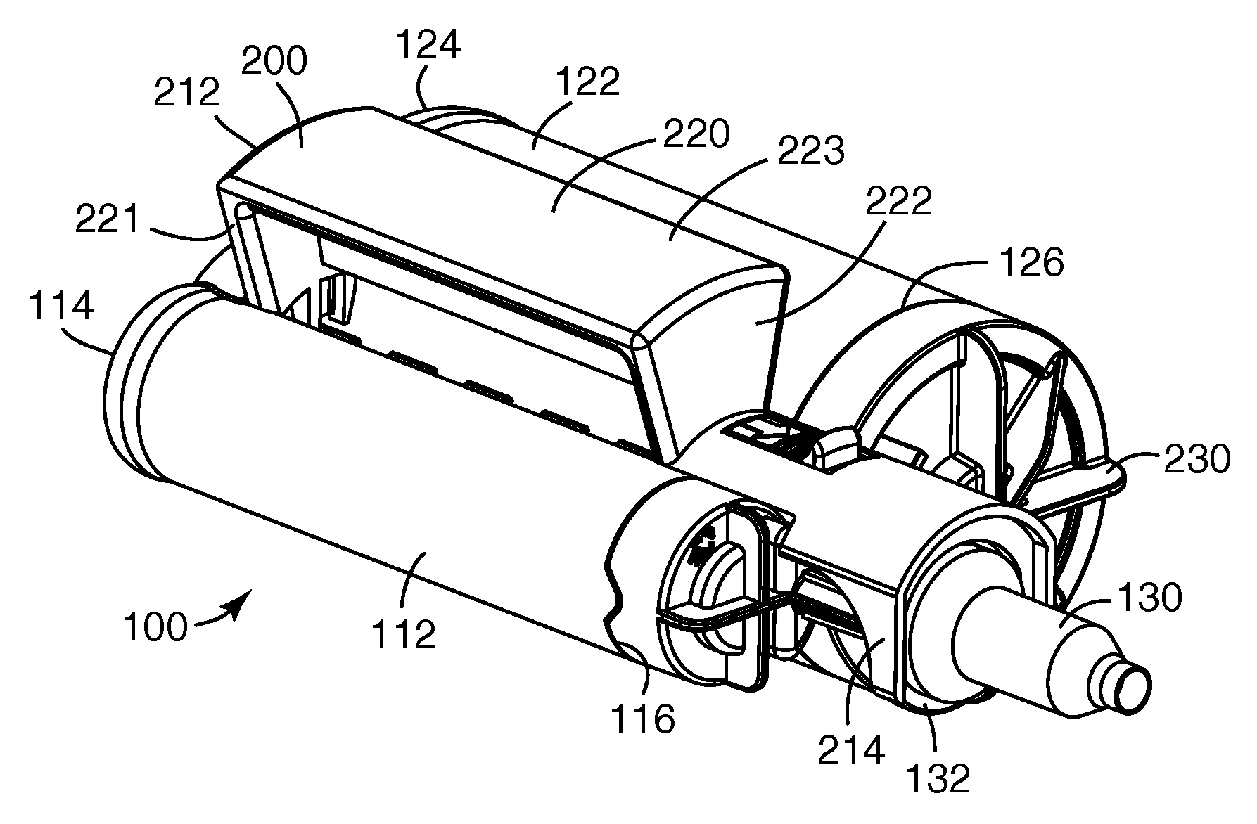 Dispensing cartridge