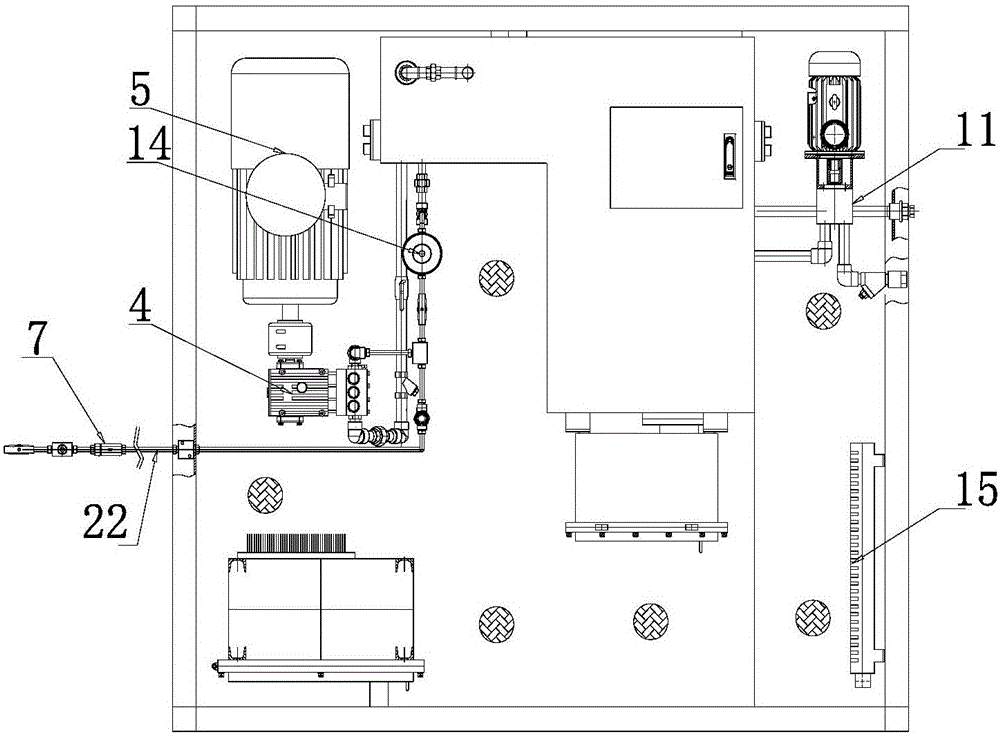 Automatic monitoring equipment for annular pressure of oil field gas well