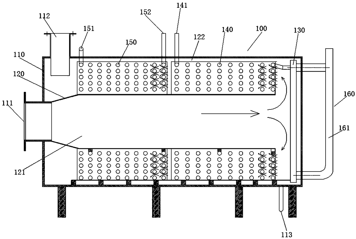 Steam generating device and method