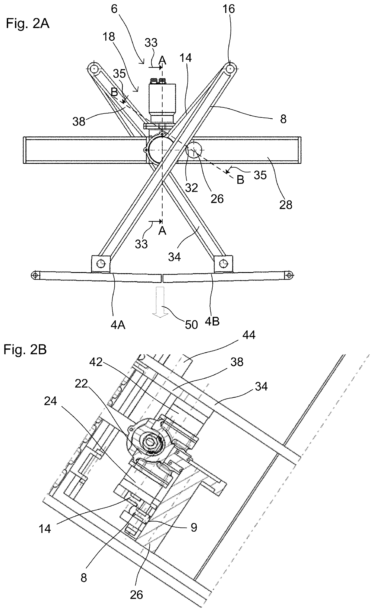 Door arrangement for use on an aircraft